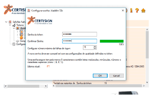 Passo 5 – Inserir nova senha PIN